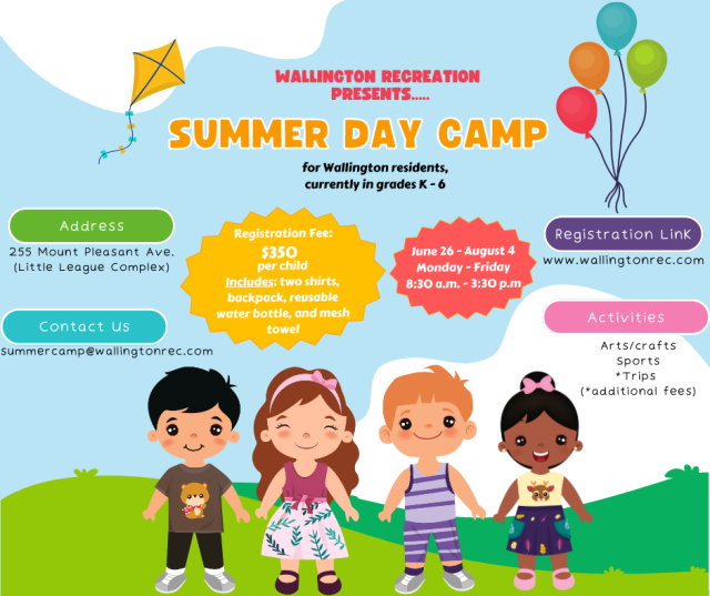 Registration for Summer Recreation Camp is open!!